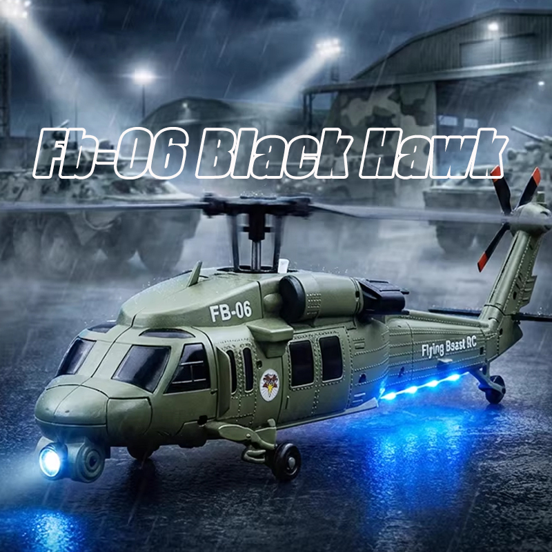 FB-06 Black Hawk Remote Contro - đánh giá và giá Rc Helicopter Large