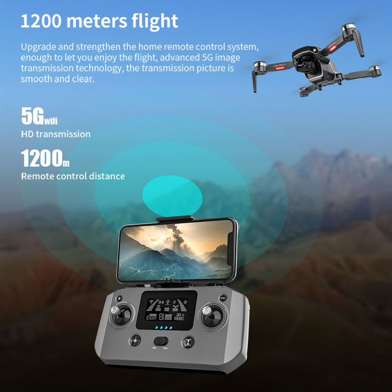 L106 Pro 3 Drone 5G WIFI FPV F - đánh giá và giá Rc Helicopter Charger