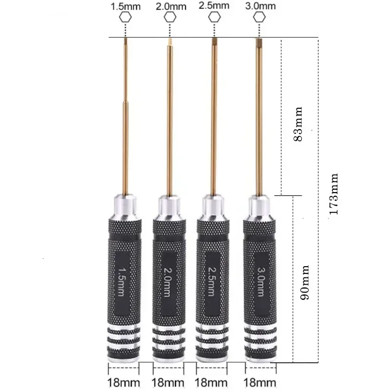 0.9/1.27/ 1.3/ 1.5/ 2.0/ 2.5/  - đánh giá và giá Rc Helicopter Tool Kit